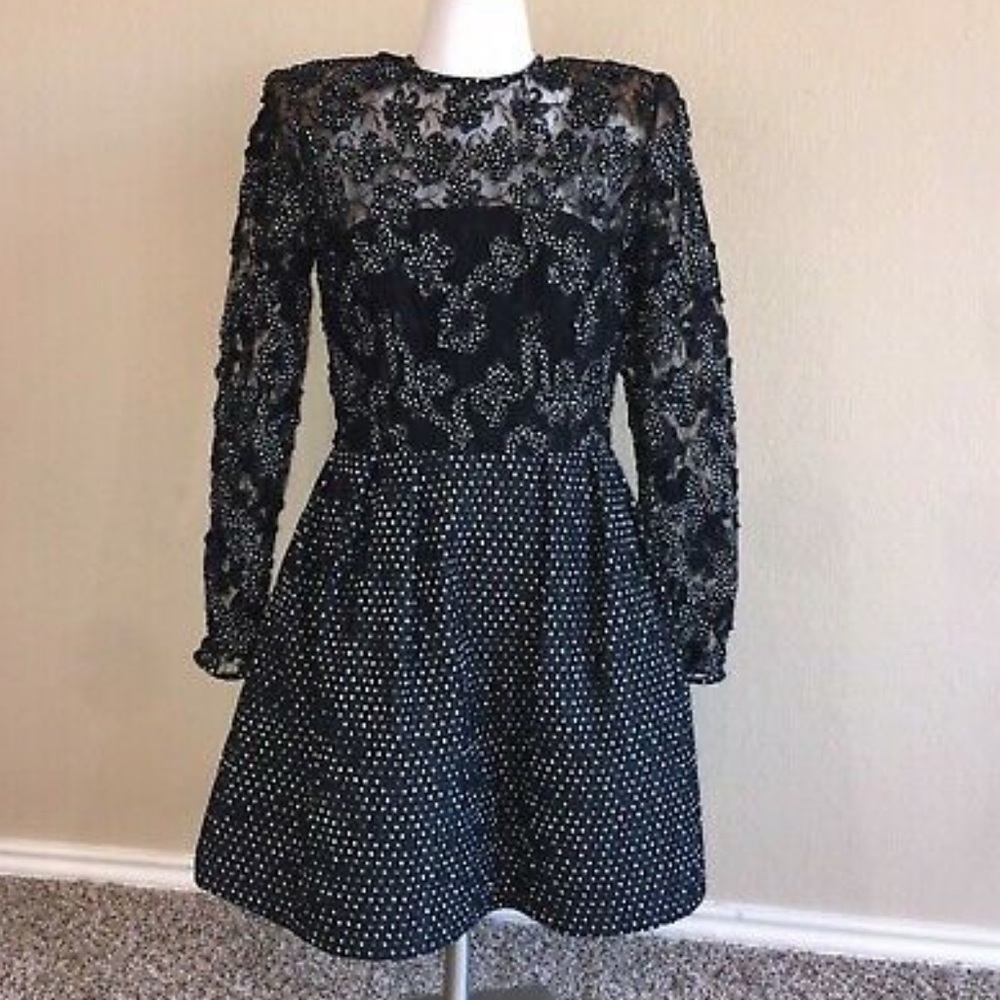 Vintage Stanley Platos Martin Ross Ribbon Dress 12